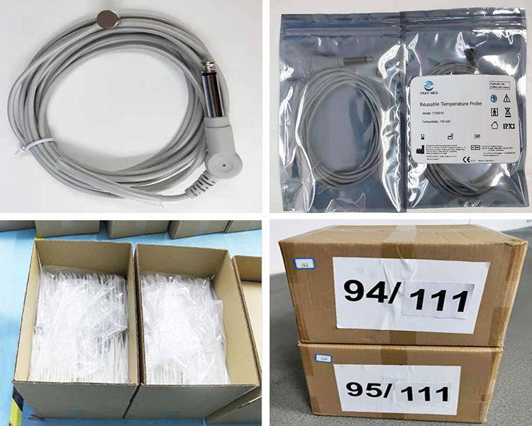 2 pin Pediatric Rectal Temperature Probe for Edan Mindray 0011-30-37382 2 pin Pediatric Rectal Temperature Probe for Edan Mindray 0011-30-37382