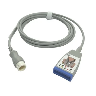Kabel ECG Trunk M1669A M1668A Kompatibel dengan Philips