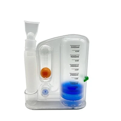 Spirometer Pengukuran Volume Besar Medis Untuk Pelatih Pernapasan Paru-paru
