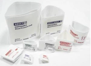 Tekanan Darah Non Invasif sekali pakai (NIBP) Bekam dengan Tabung Tunggal dan Tabung Ganda untuk Anak Dewasa Kecil 3, bayi, anak-anak dan orang dewasa