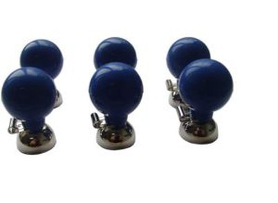 Elektroda Bola Karet Dewasa, Elektroda EKG, DIN 3.0 dengan Nikel