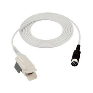Datascope Accutorr 3/4 SAT 8-Pin Adult Clip SpO2 Sensor