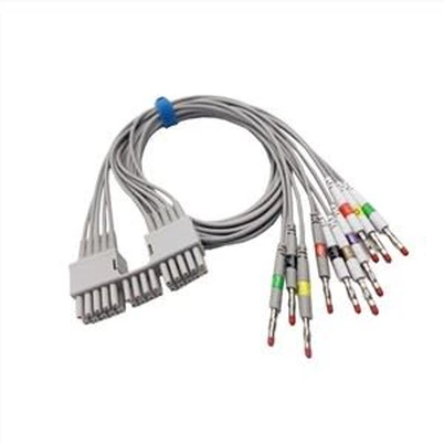 12 Saluran EKG Leadwire Pisang Untuk Mortara