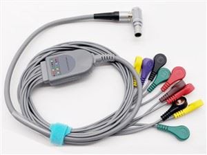 Kabel EKG Cahaya Peramal Leadwire