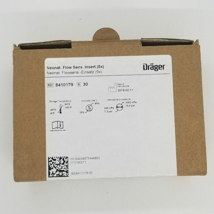 Original 8410179 Drager Babylog8000 Neonatal Flow Sensor