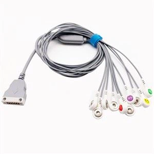 Kabel Holter EKG 10pin Kompatibel Untuk Beneware CT-086