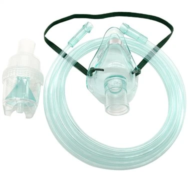 Masker Nebulizer Pediatrik Oxyaider Dengan Tabung Dan Ruang