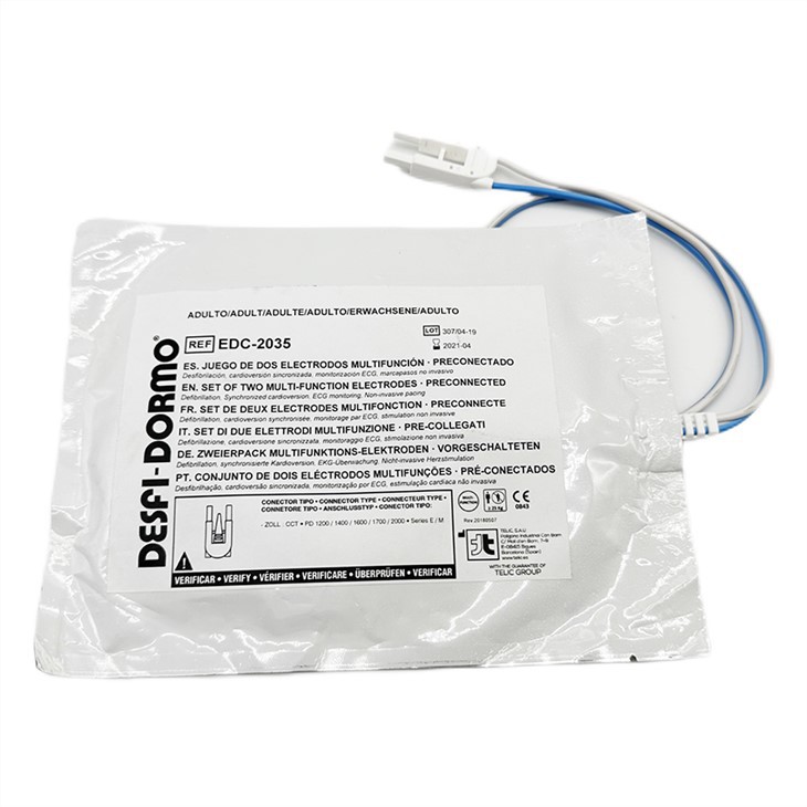 Defibrillator/AED Adult Electrode Pads, AED Defibrillation AED 7000