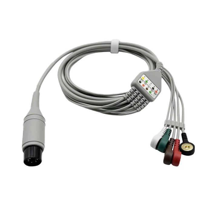 Mindray 6 Pin 3 Lead 5 Leads Cable ECG