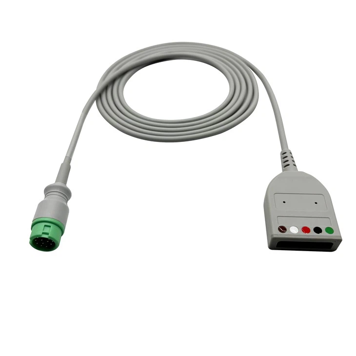 Mindray/Edan/Goldway ECG Trunk Cable With Leadwires 6pin