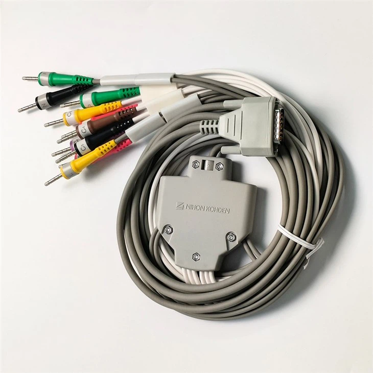 NIHON KOHDEN Patient Cable ECG Leads BJ-961D