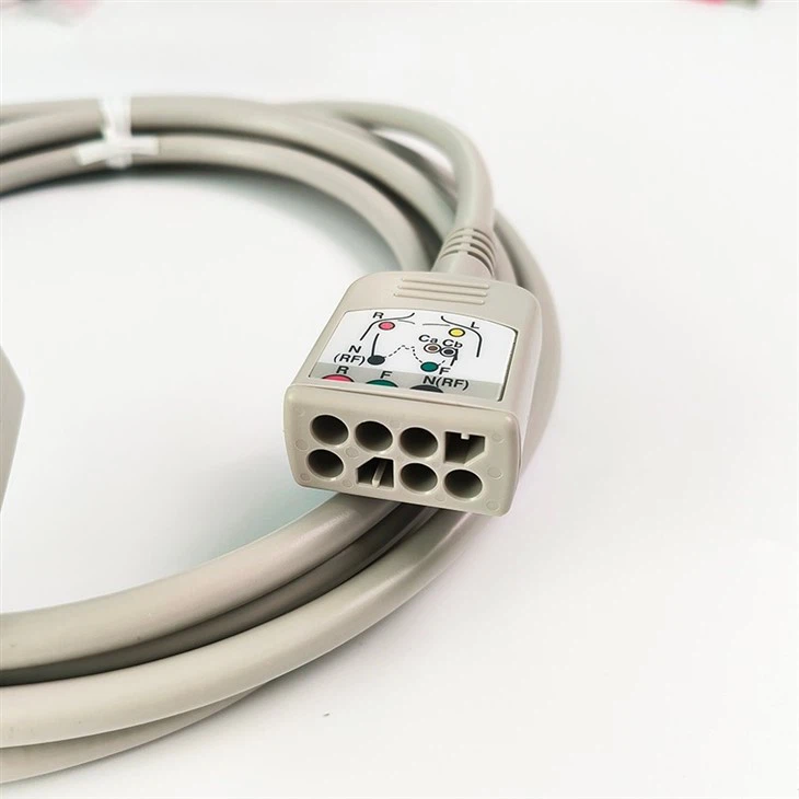 Original Nihon Kohden Life Scope BSM ECG Trunk Cable JC-906PA K922A