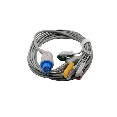 Kabel Datex Ohmeda Ecg Dengan Grabber/snap End CB-72395R