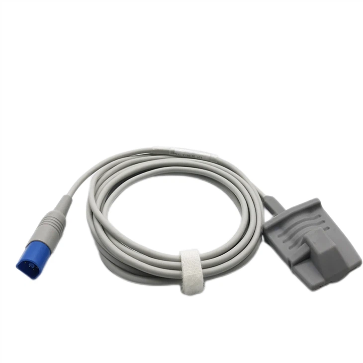 Reusable Spo2 Sensor Compatible With Philips 8 Pin M1196A